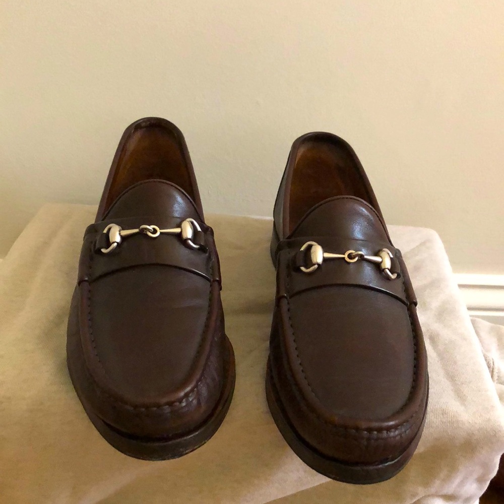 Mens Allen Edmonds Verona horsebit loafers size 9